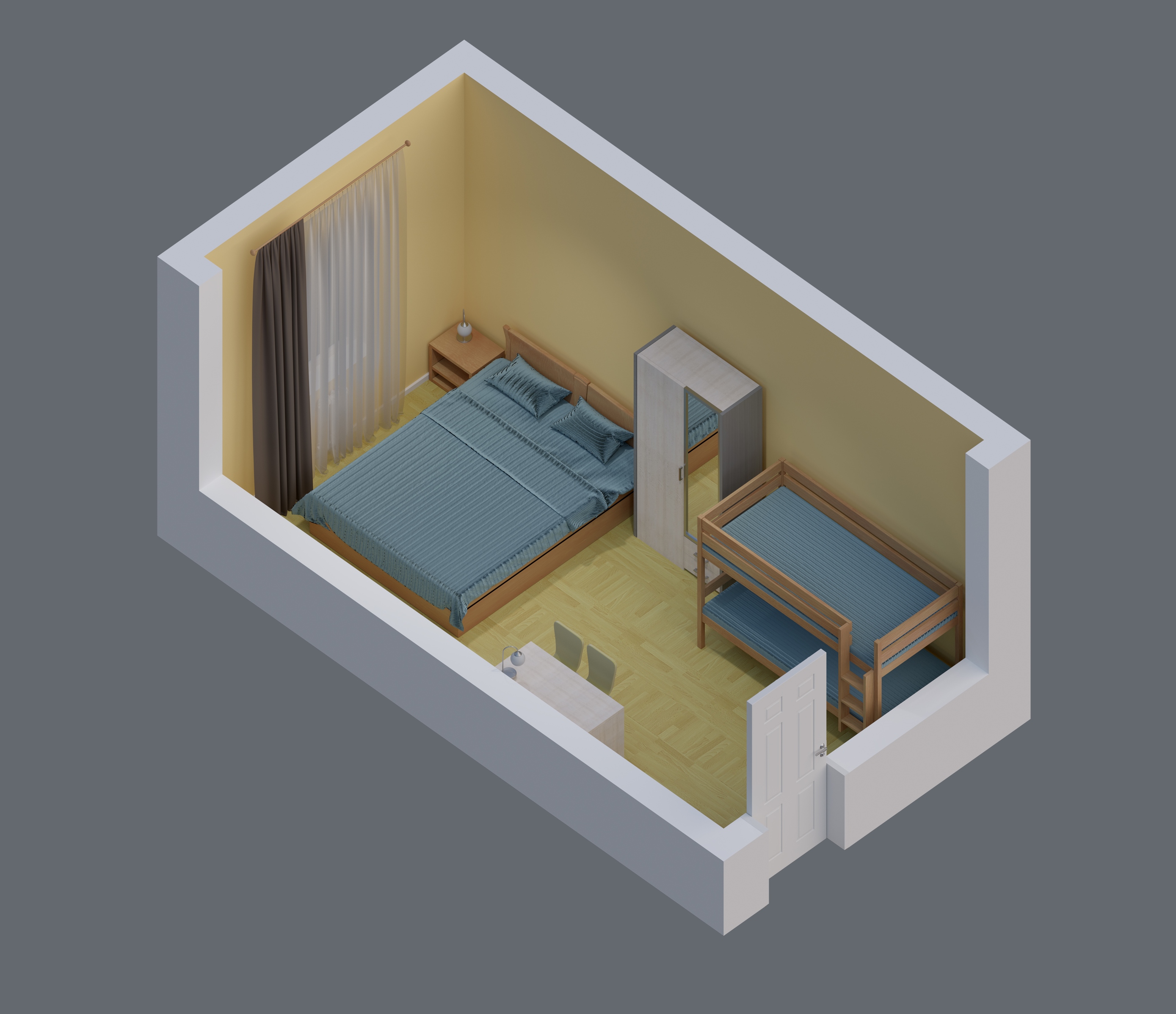Room for 4 | Shared facilities