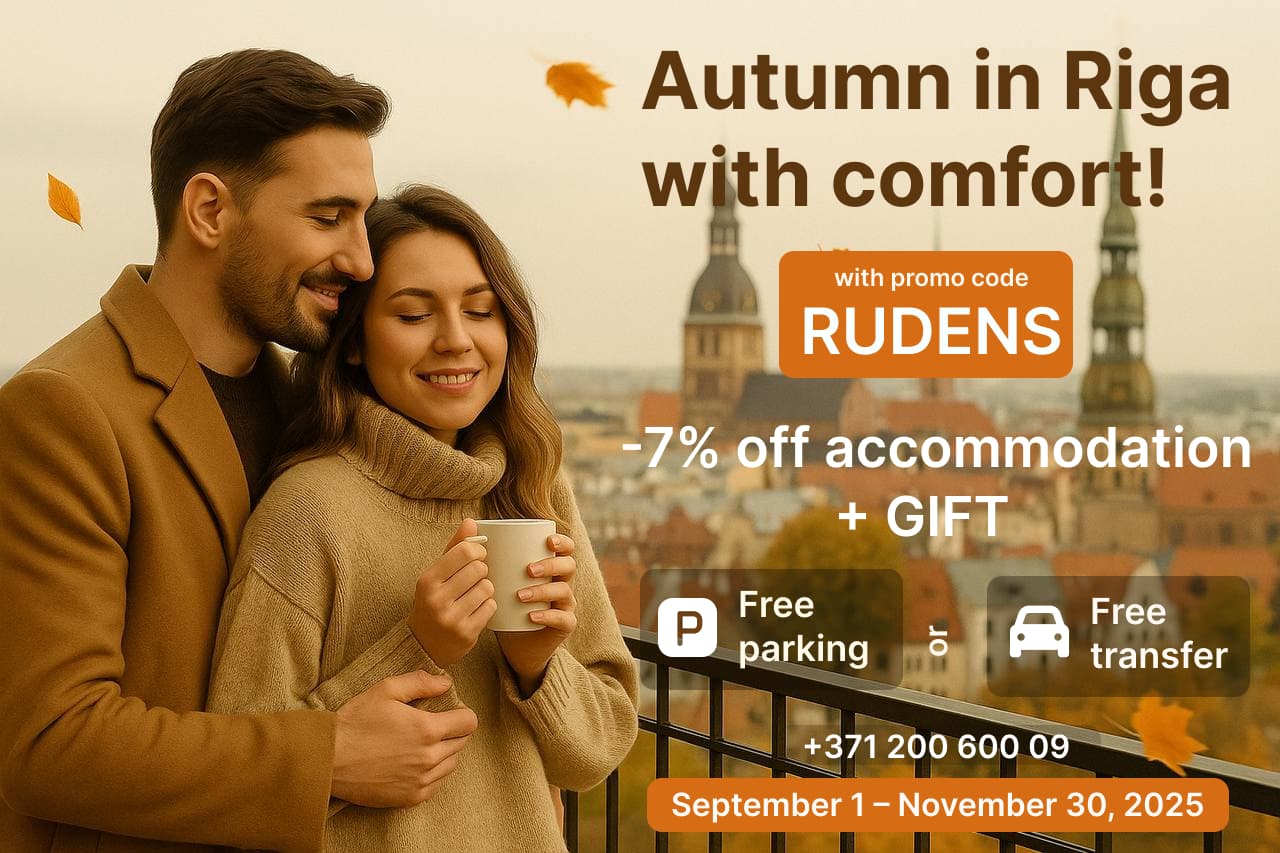 Autumn in Riga with comfort - RigaApartment.com